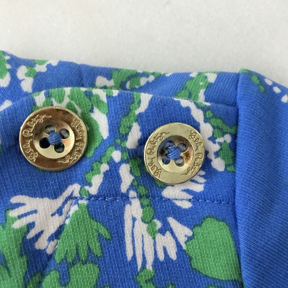 Lilly Pulitzer Girls 8/10 Mackenzie Dress Briny Blue a Bit Salty‎ Coastal Vaca - Picture 4 of 8